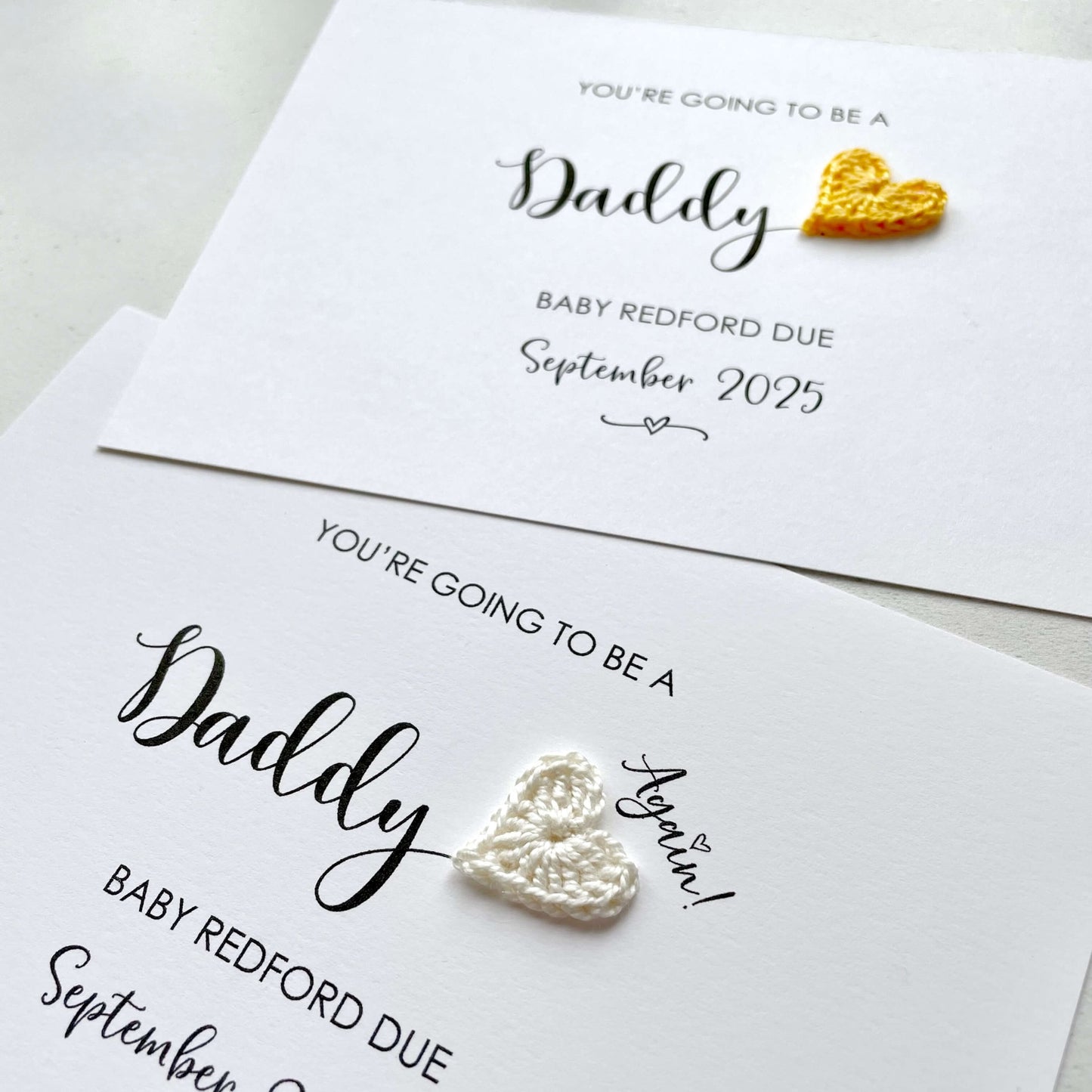 Going to be a Daddy card
