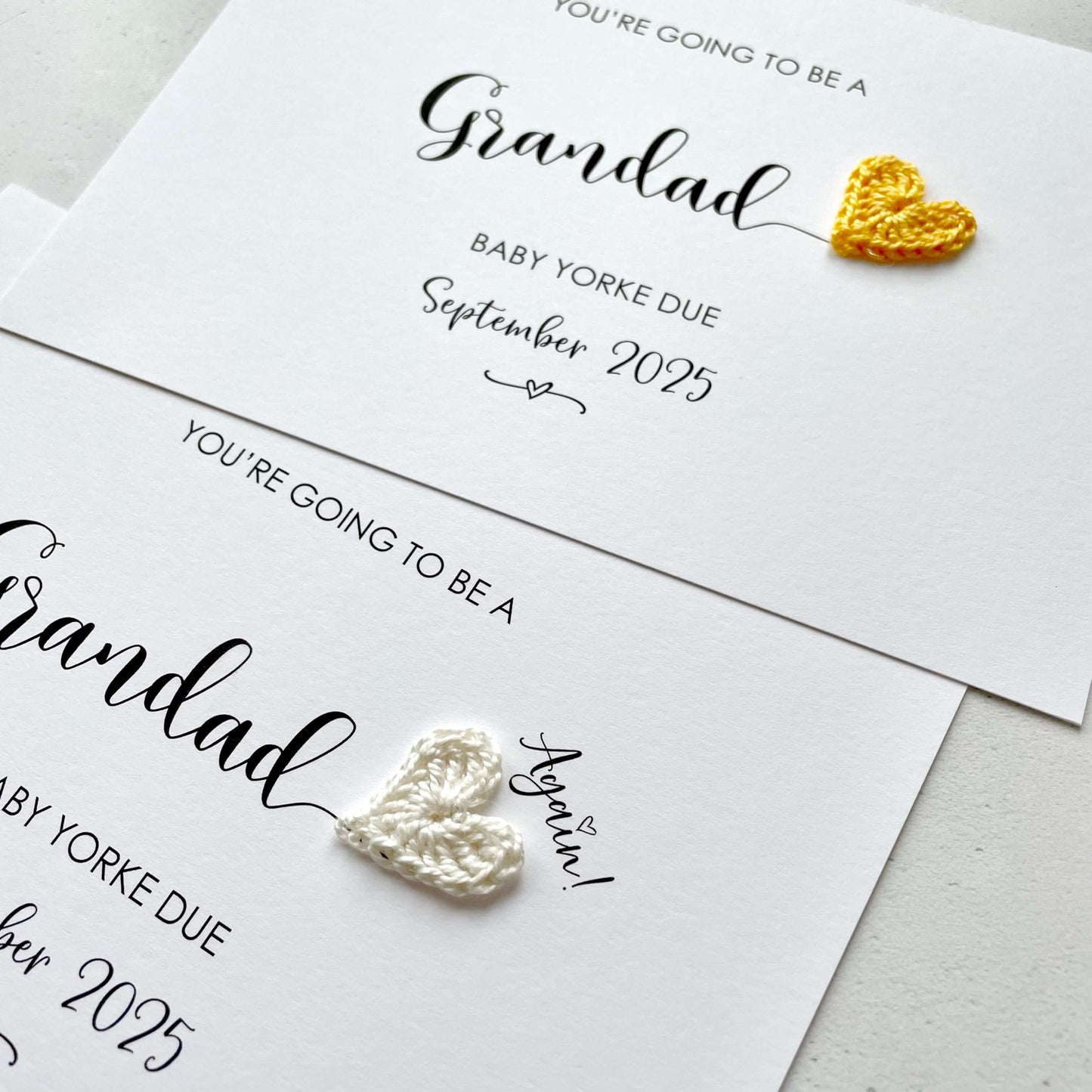 Going to be a Grandad card