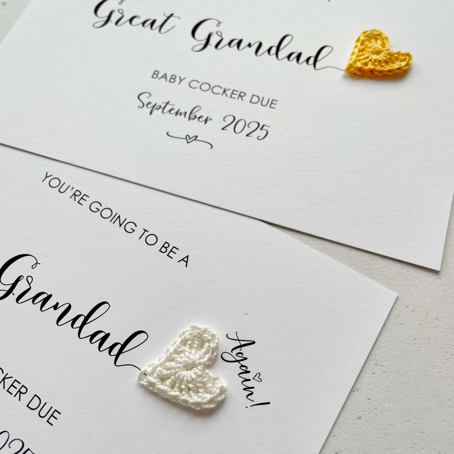 Going to be a Great Grandad card