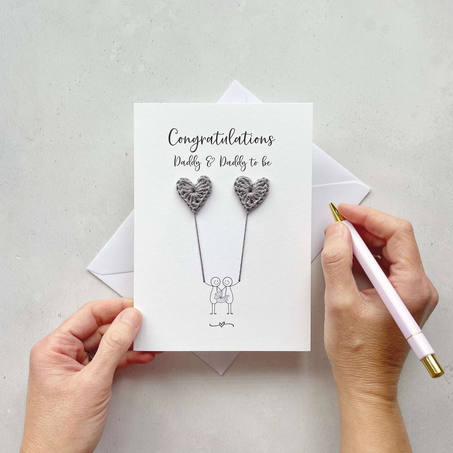 Daddy & Daddy to be card