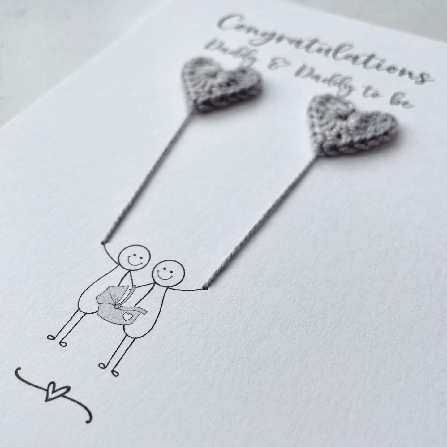 Daddy & Daddy to be card