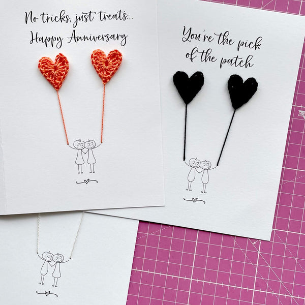 Halloween anniversary card - Spooky anniversary card
