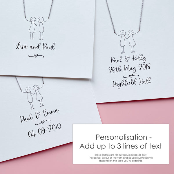 Halloween Wedding card