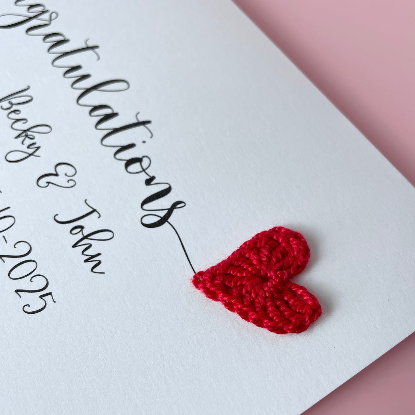 Congratulations Wedding card