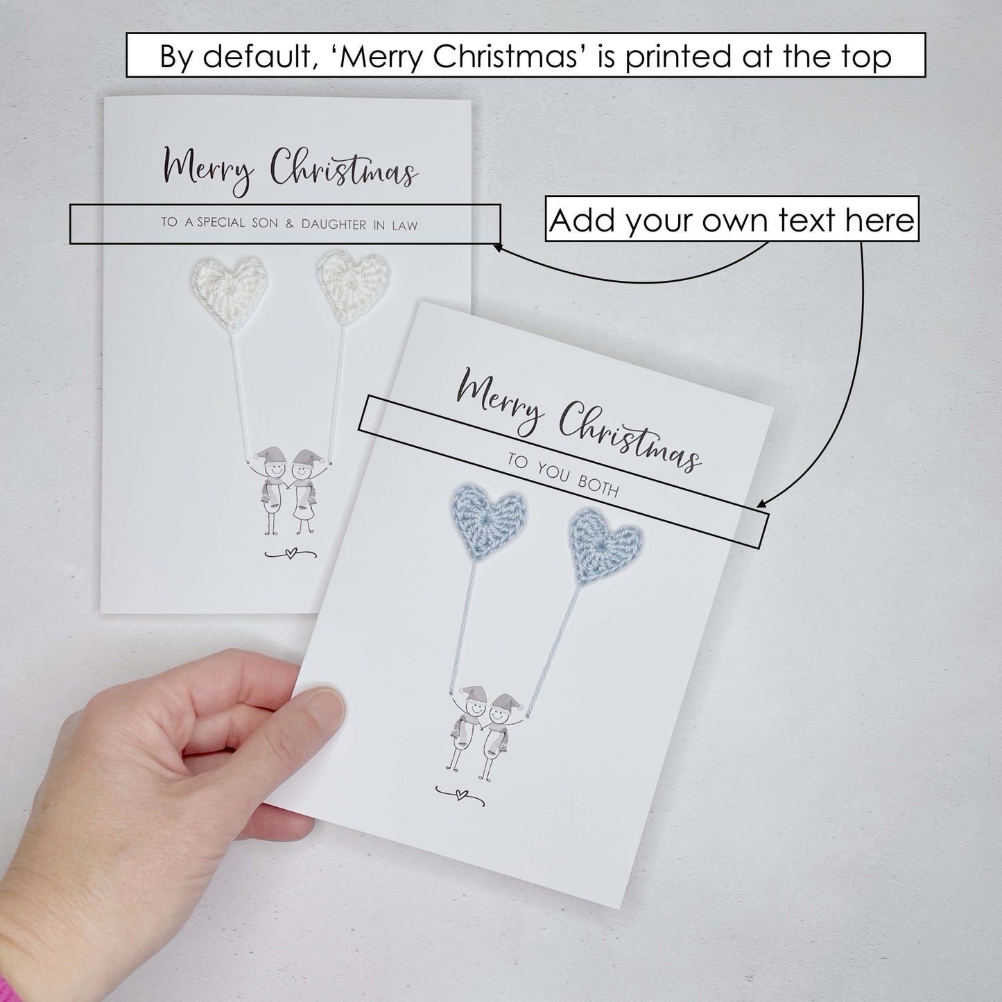 Personalised Christmas card