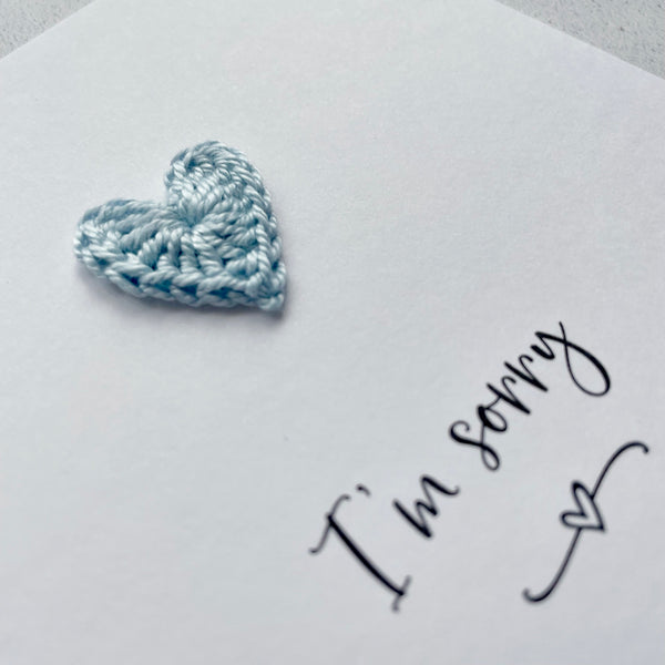 I'm sorry card