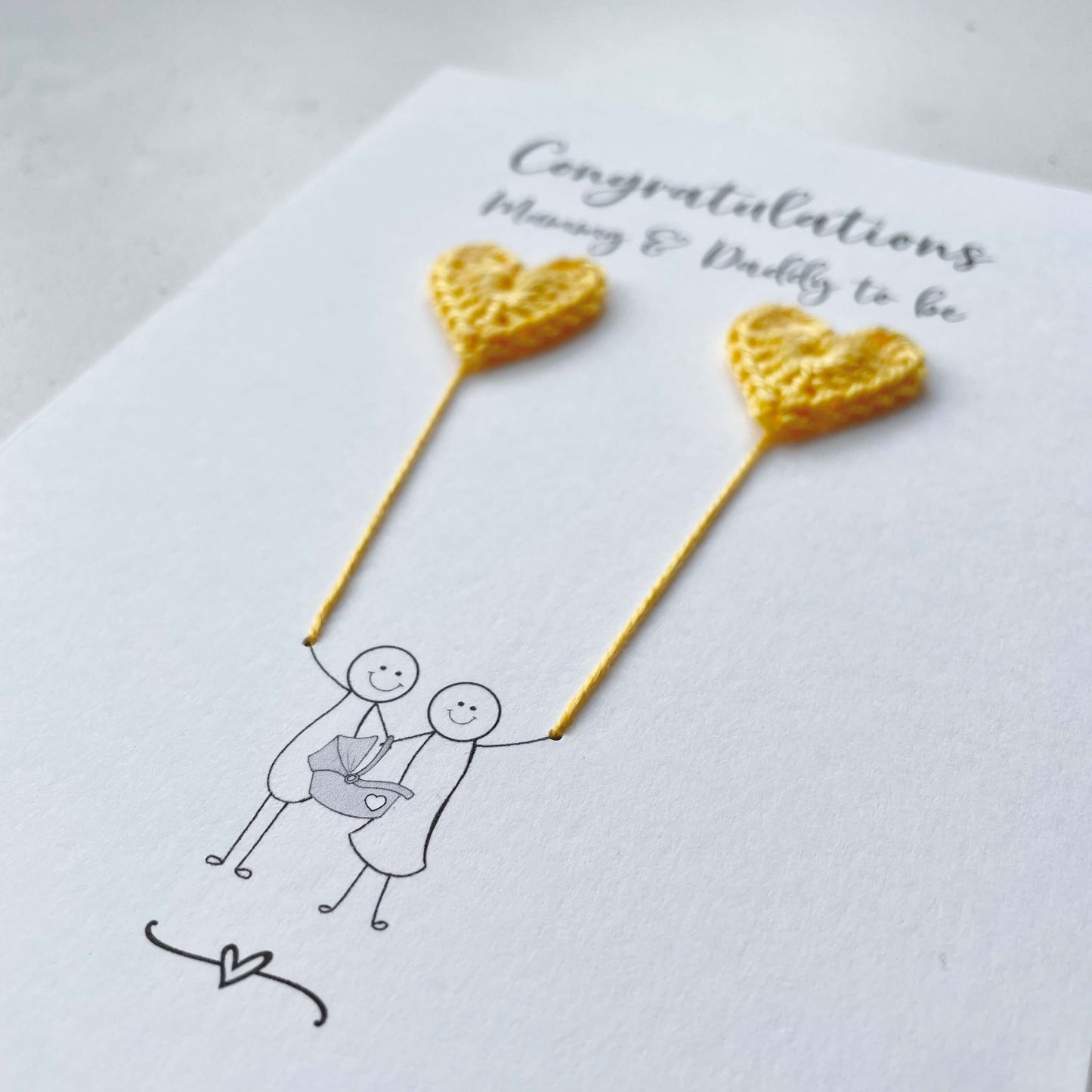 Mummy & Daddy to be card
