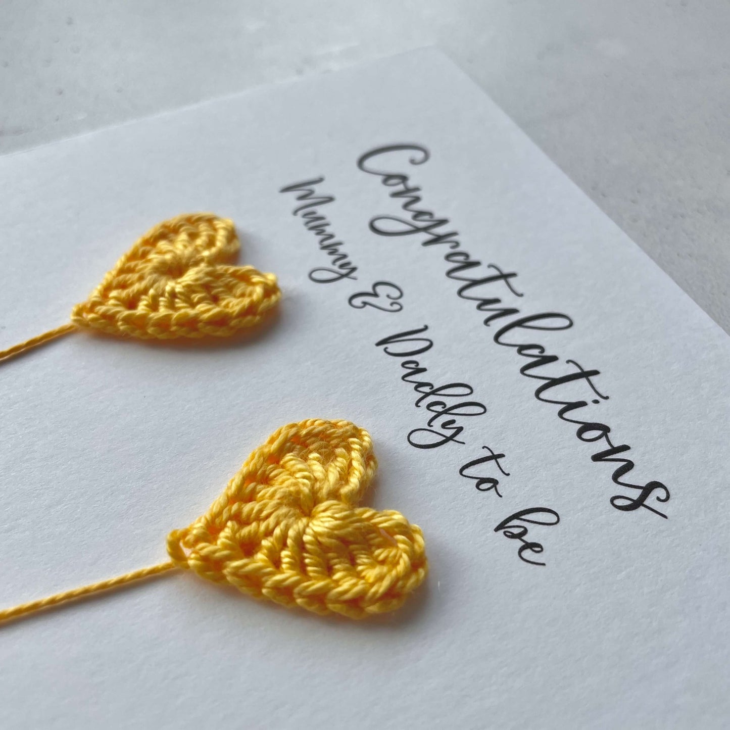 Mummy & Daddy to be card