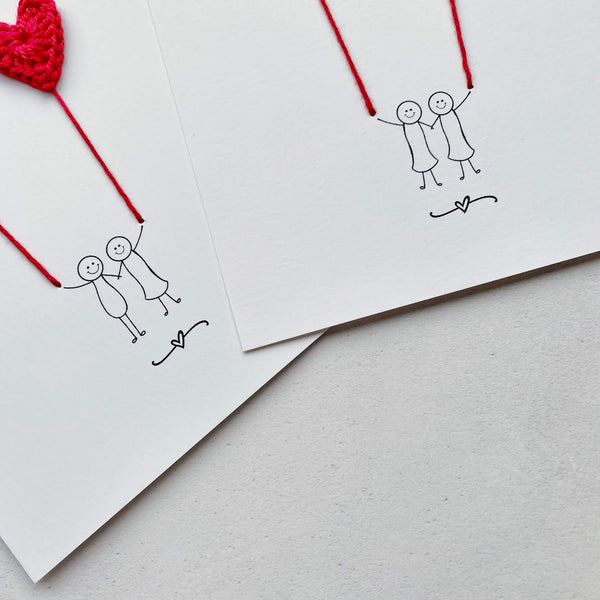 Our First Valentines Day card
