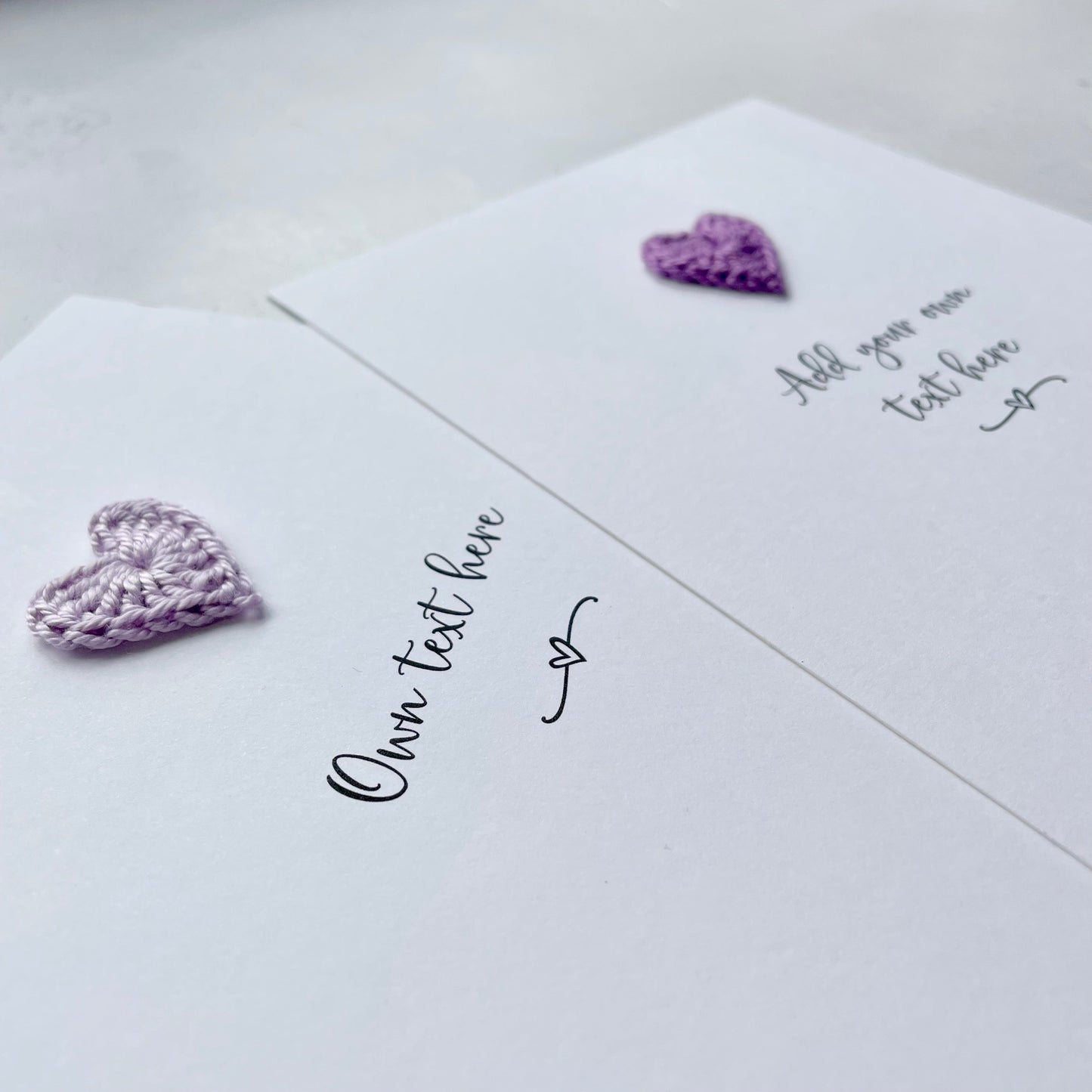 Choose your own text card