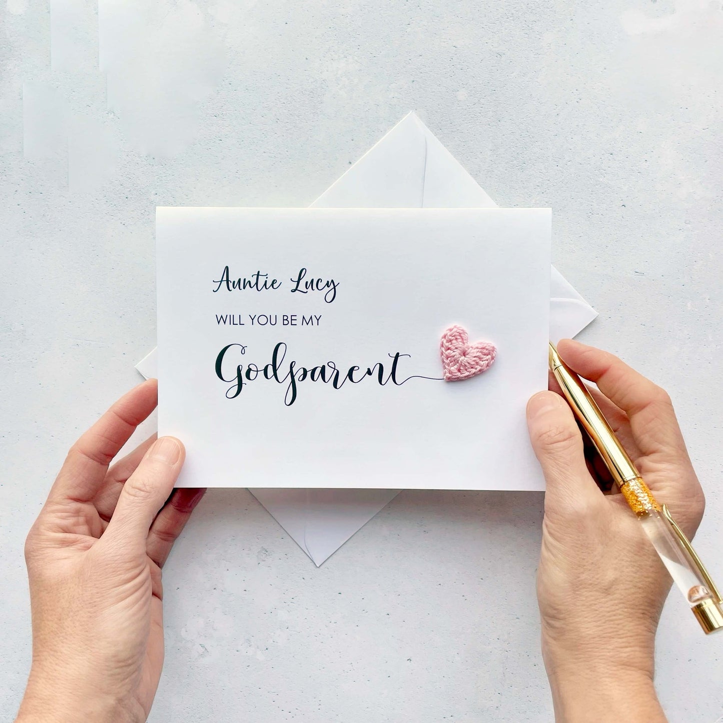 Will you be my Godparent / Godparents card