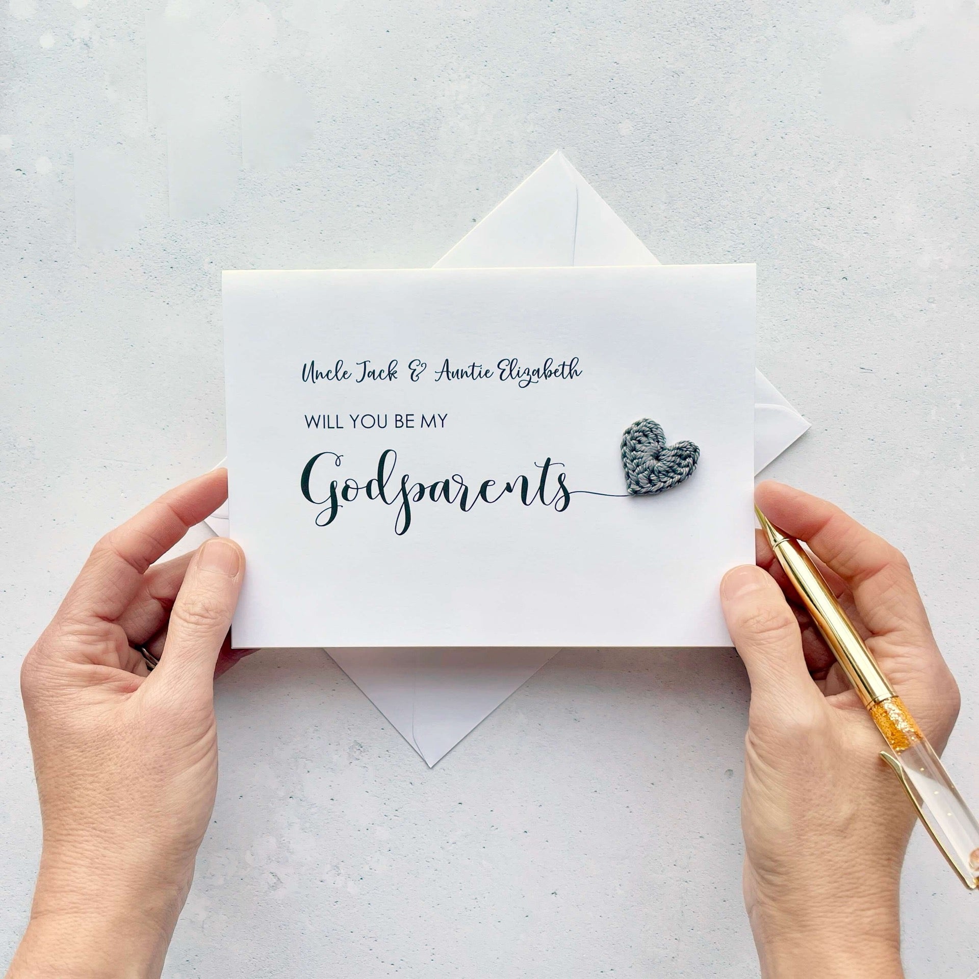 Will you be my Godparent / Godparents card – Mollycat Studio