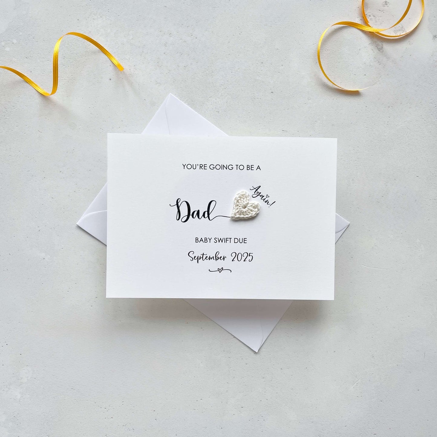 Going to be a Dad card