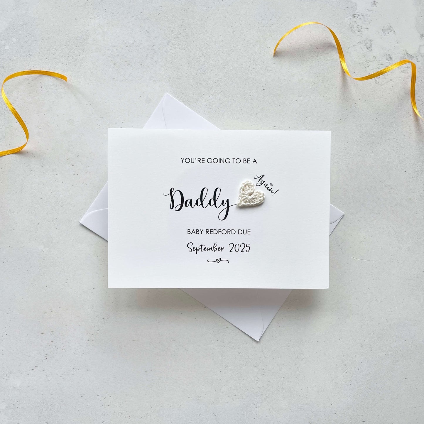 Going to be a Daddy card