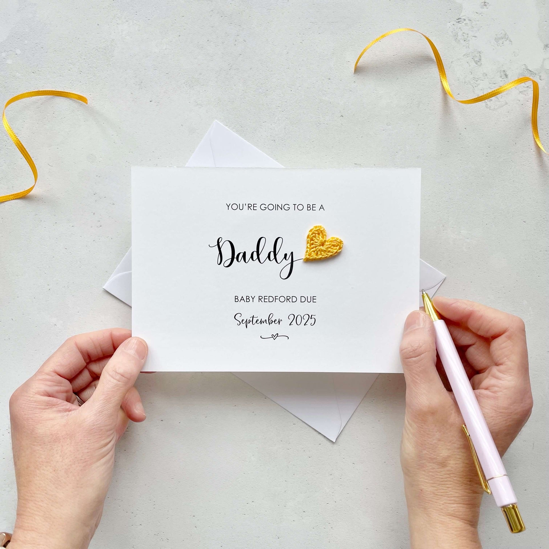 Going to be a Daddy card – Mollycat Studio