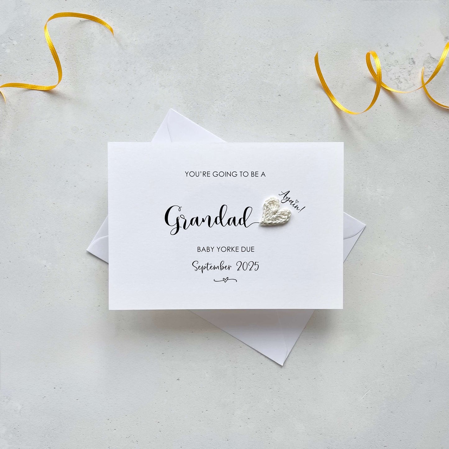 Going to be a Grandad card