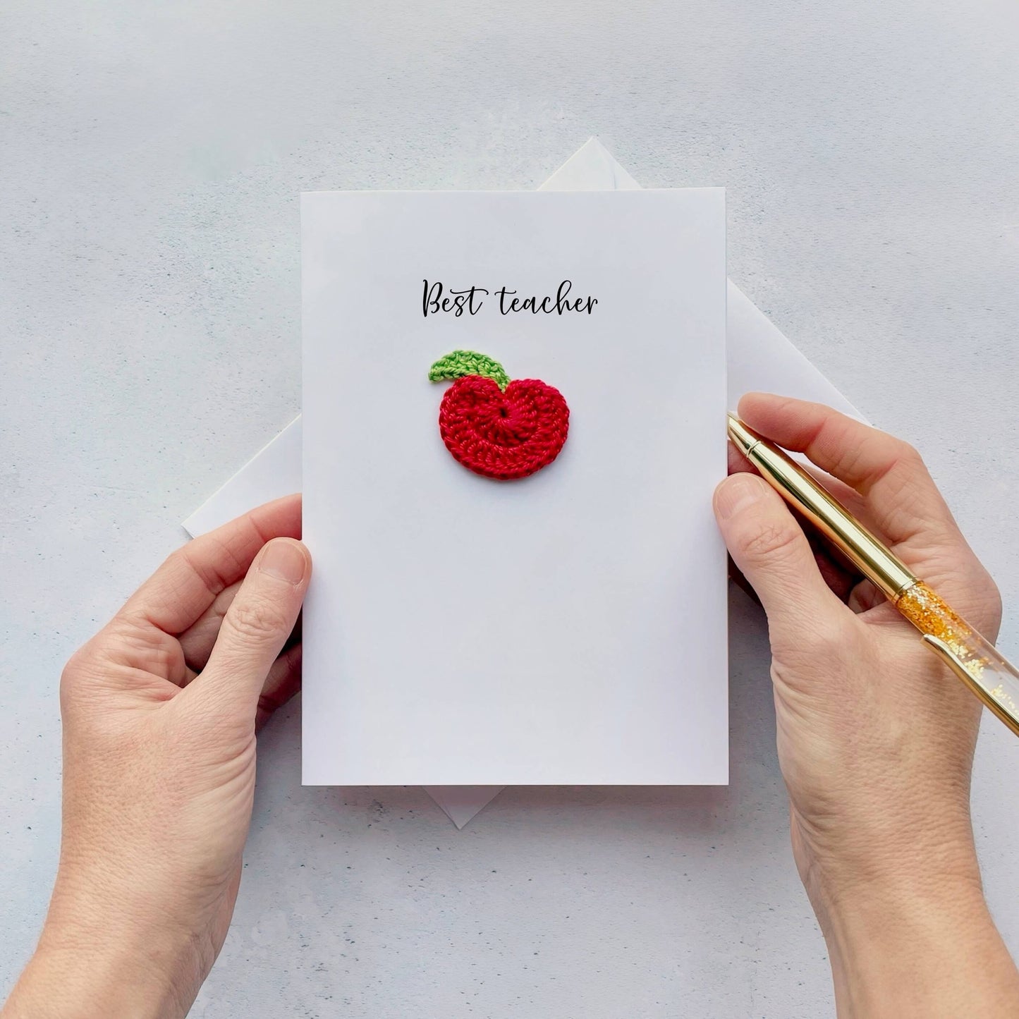 Thank you card for teacher/ teaching assistant