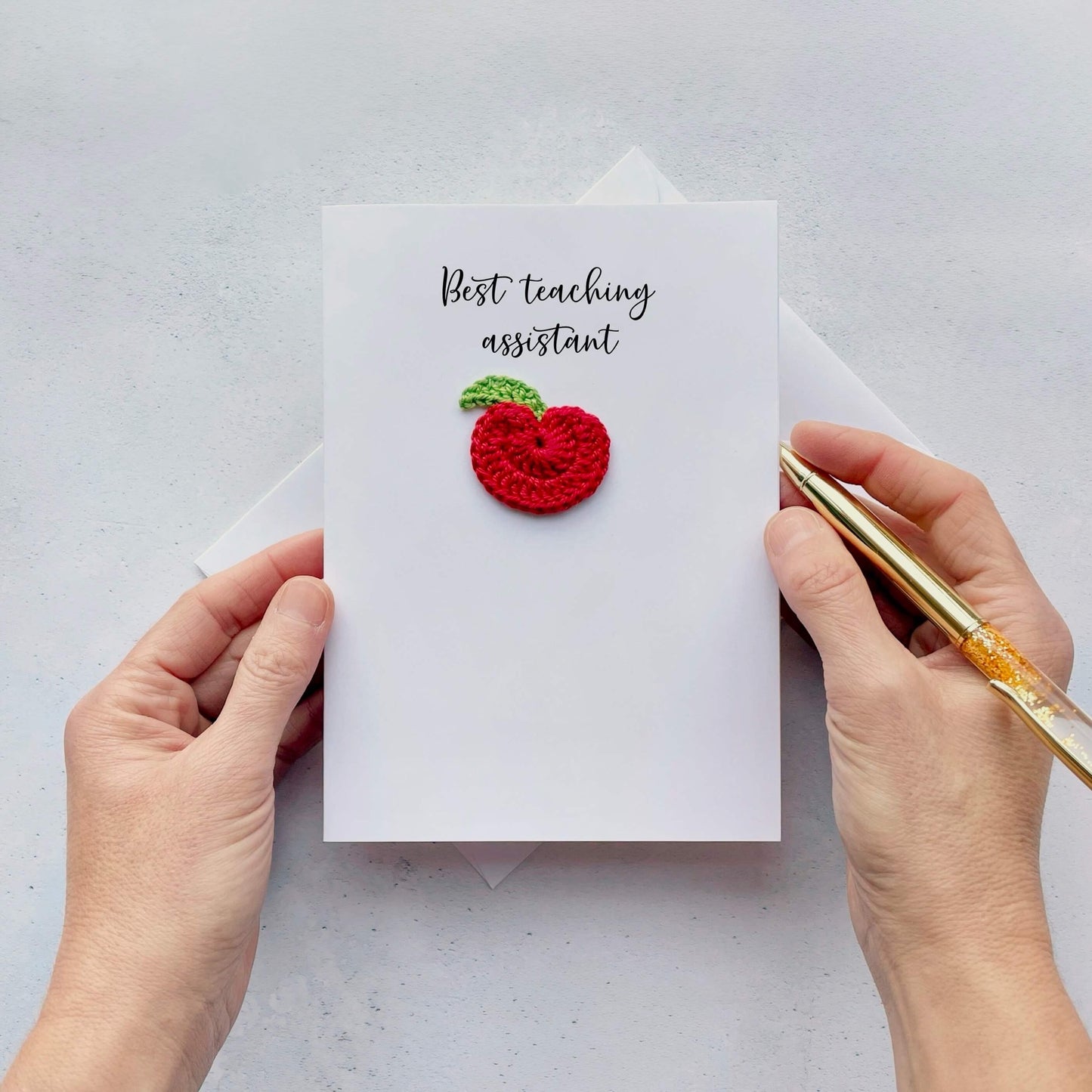 Thank you card for teacher/ teaching assistant