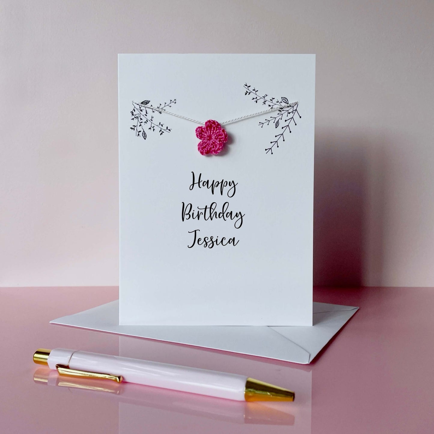 Floral Birthday card