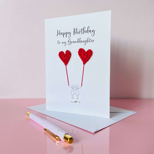 Granddaughter Birthday card