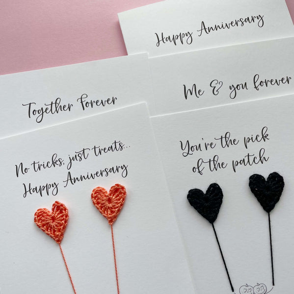 Halloween anniversary card - Spooky anniversary card