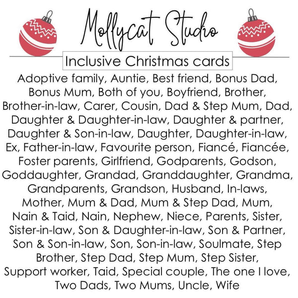Uncle Christmas Card