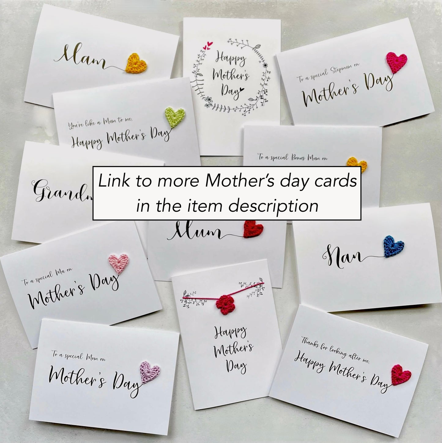 Thanks for looking after me card - Mother's Day card