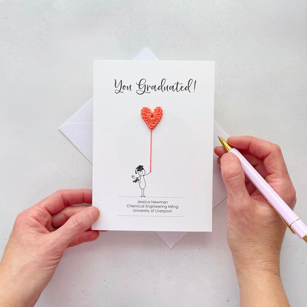Personalised Graduation card