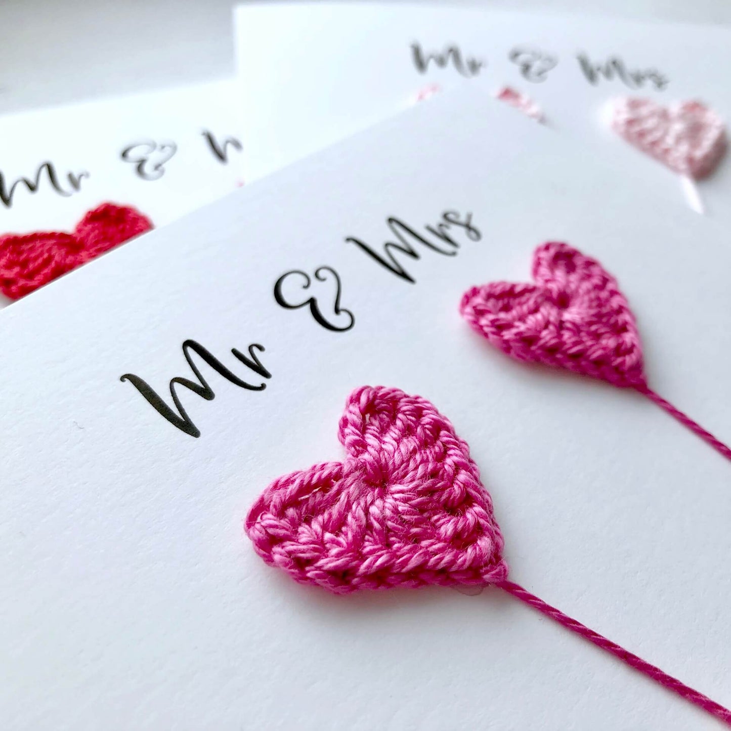 Personalised Mr & Mrs Wedding card