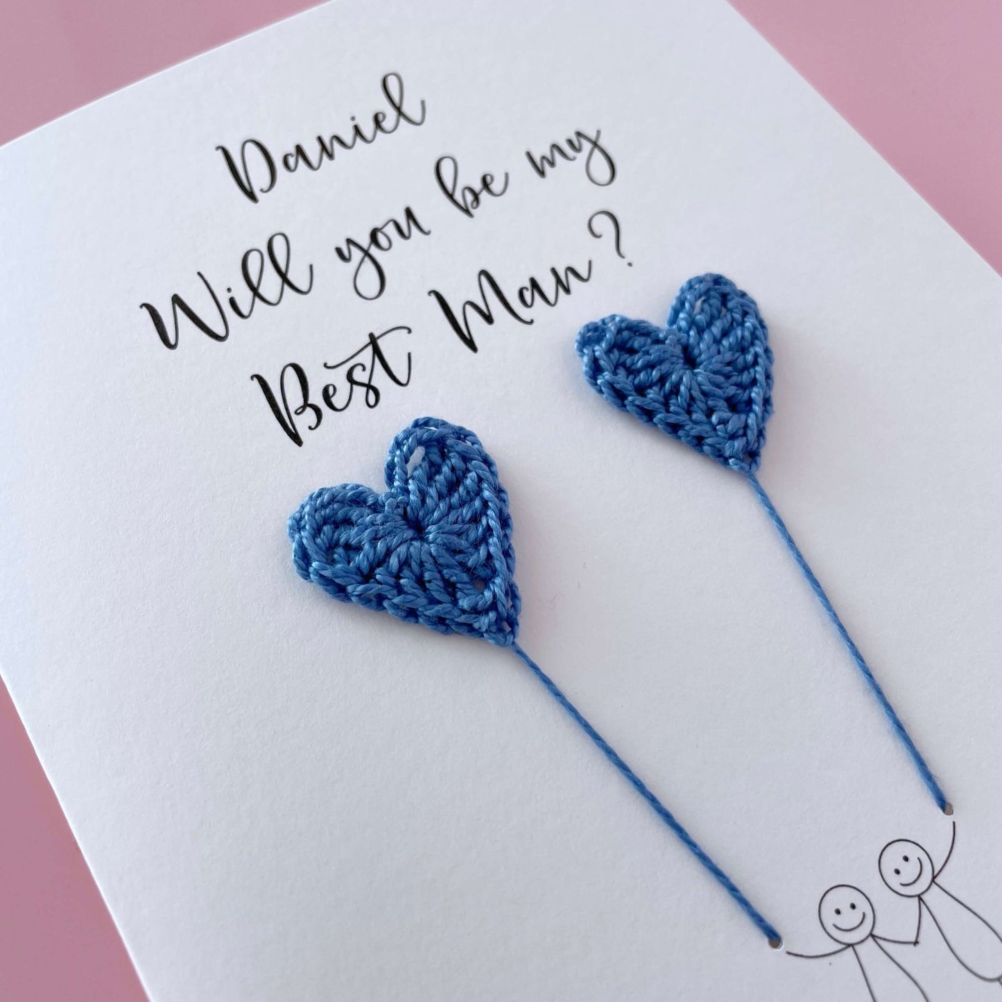 Personalised Will you be my Best Man card