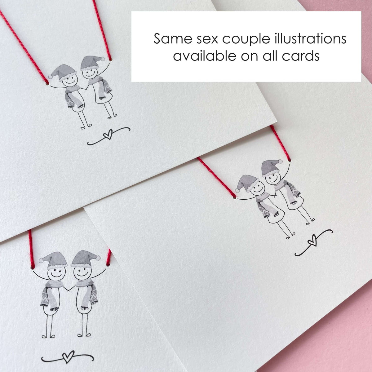 Son and Partner Christmas card