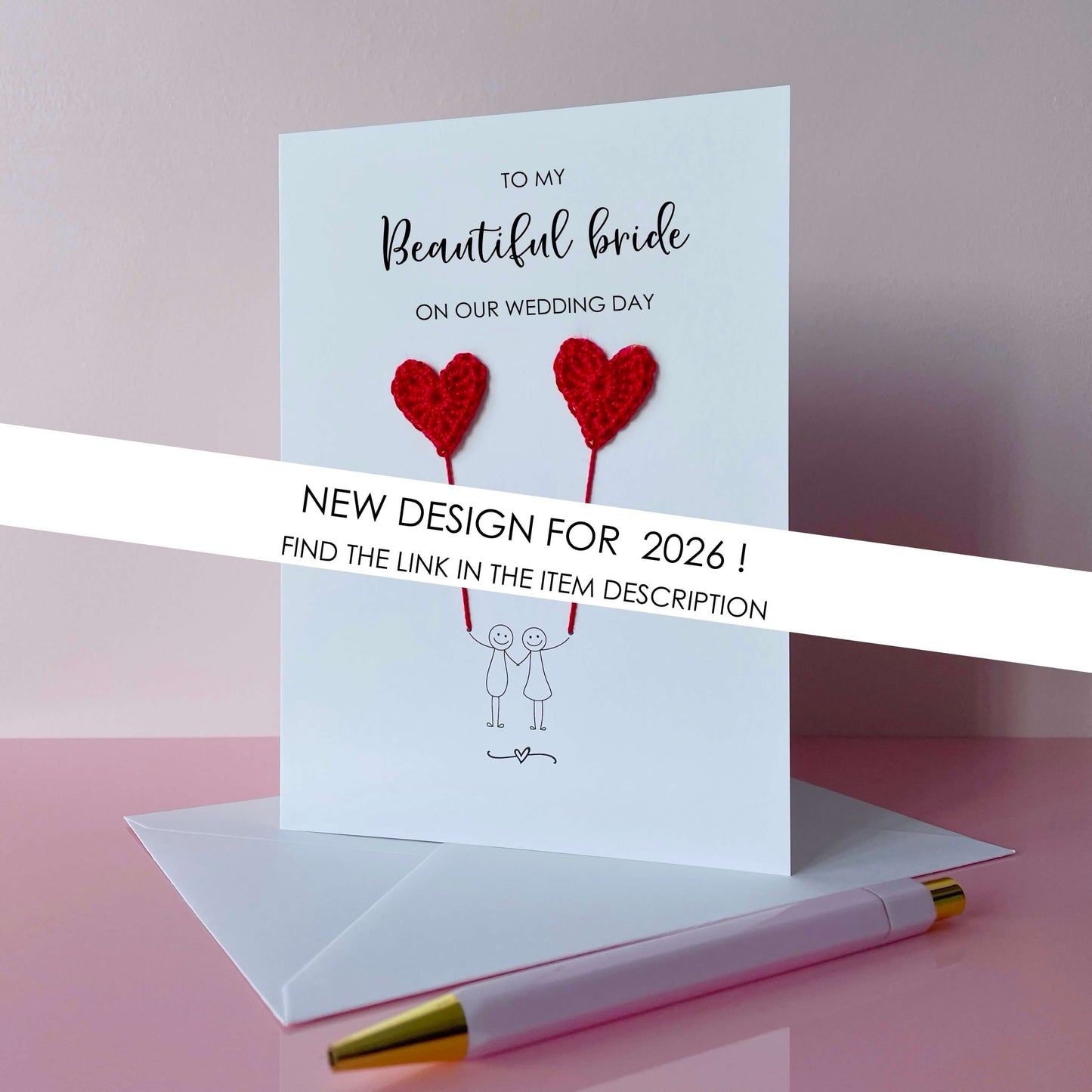 Bride wedding day card