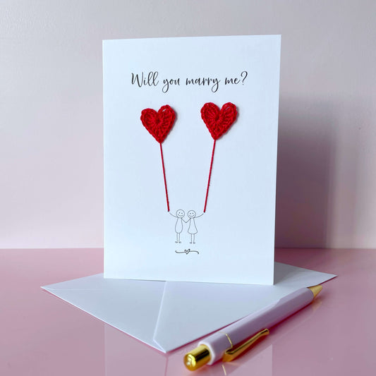 NEW Will you marry me card