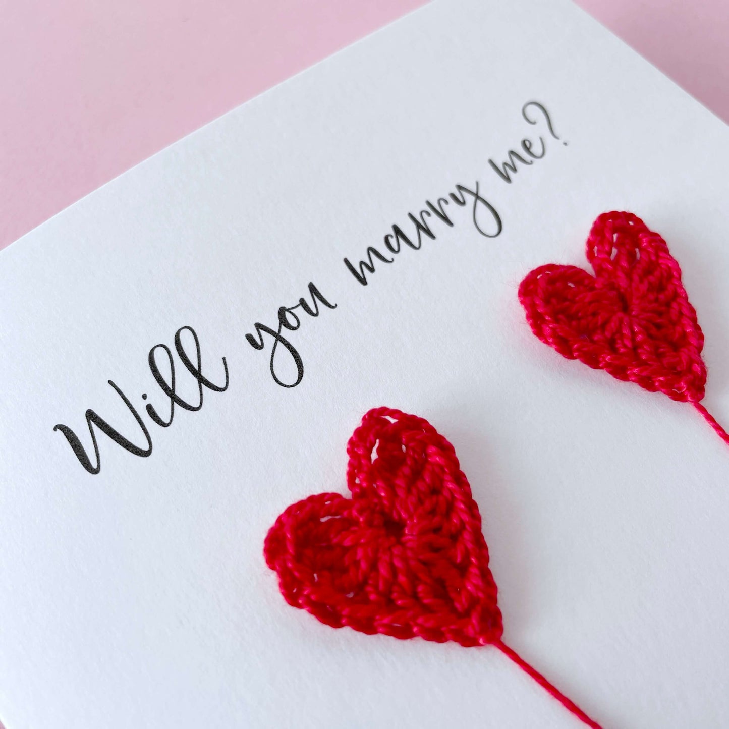 Will you marry me card